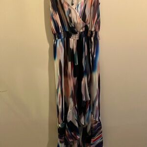 Xs watercolor dress